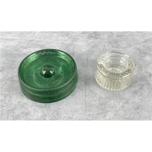 Antique French Glass Furniture Casters