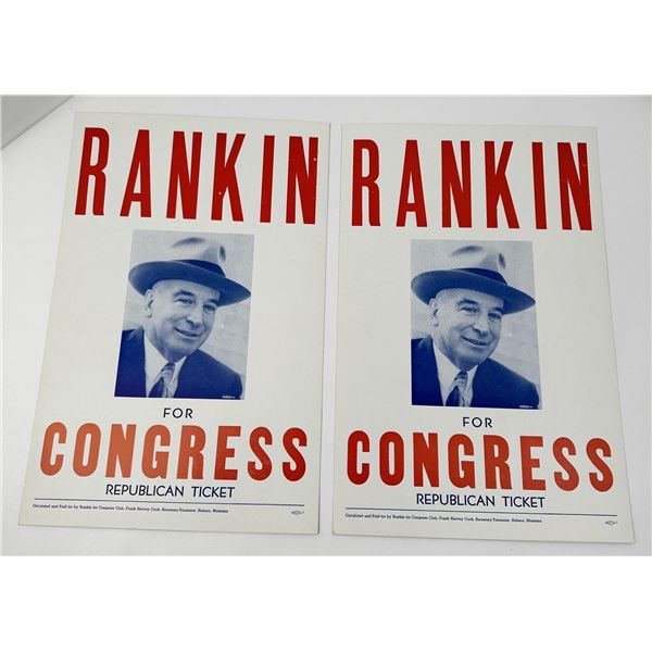 Rankin for Congress Montana Political Signs