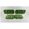 Image 2 : Vintage Green Striped Stadium Seats