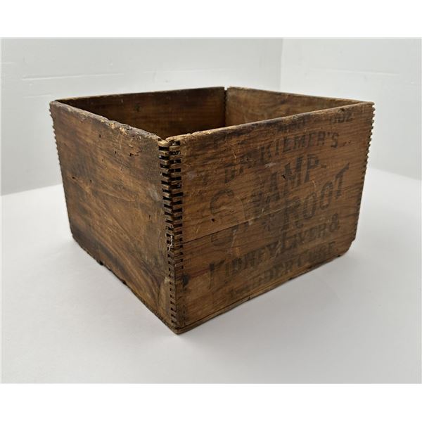 Dr. Kilmer's Swamp Rood Kidney Liver Cure Crate