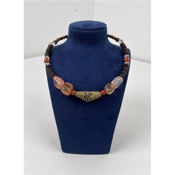 Bohemian Trade Bead Necklace