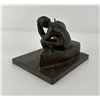 Image 3 : Beautiful Antique Cubist Abstract Bronze