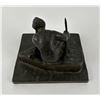 Image 5 : Beautiful Antique Cubist Abstract Bronze
