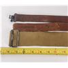 Image 5 : Leather Rifle Slings and Cartridge Belt