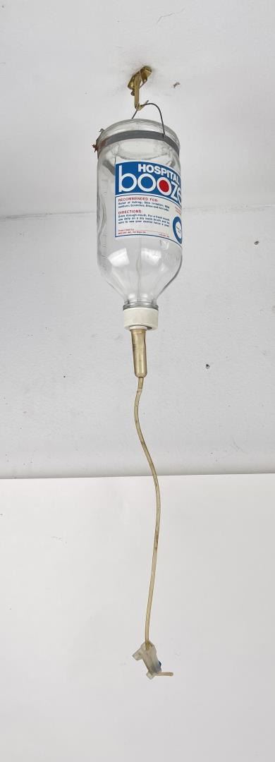 Hospital Booze IV Bottle