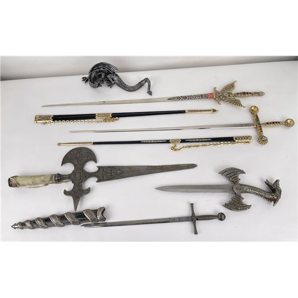 Collection of Vintage Fantasy Swords