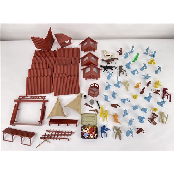 Group of Marx Fort Apache Figures