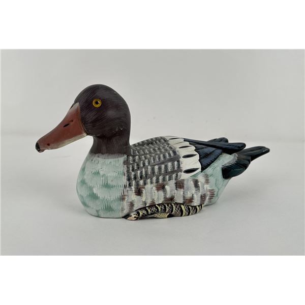 Painted Stone Duck