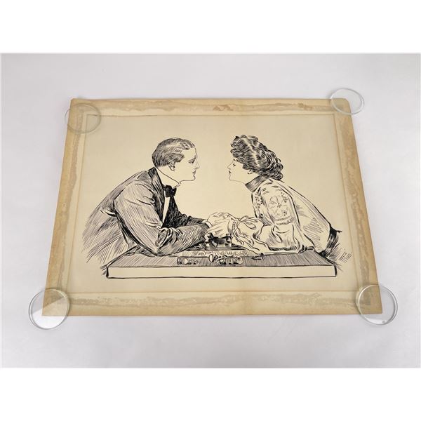 Victorian Illustration Art Drawing