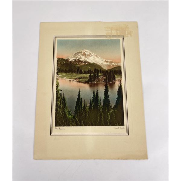 Asahel Curtis Mt. Rainier Photo