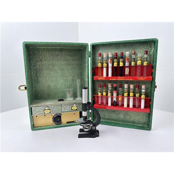 Gilbert Microscope Toy Set