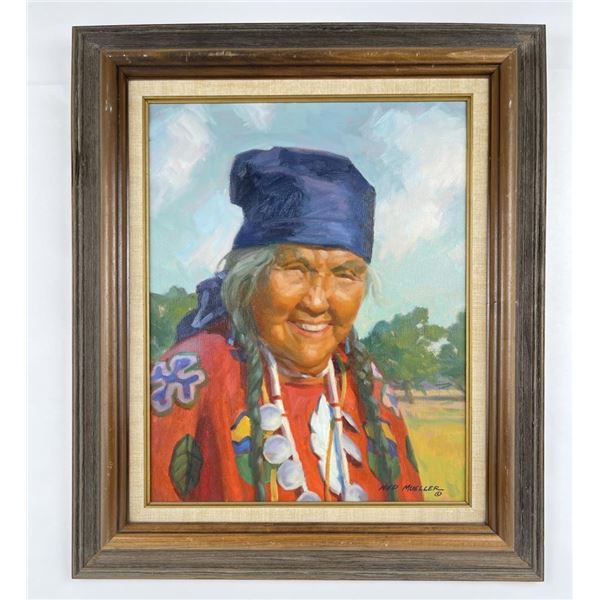 Ned Allen Mueller Indian Painting