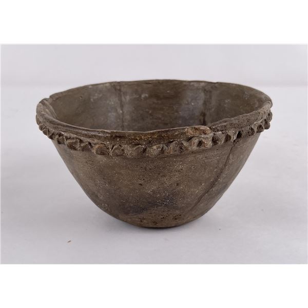 Pre Columbian Mississippian Pie Crust Bowl
