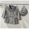 Image 1 : 1950s Wool Childs Coat and Hat