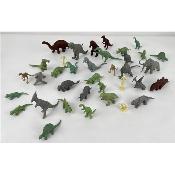 Marx Flintstones Dinosaur Cavemen Figures