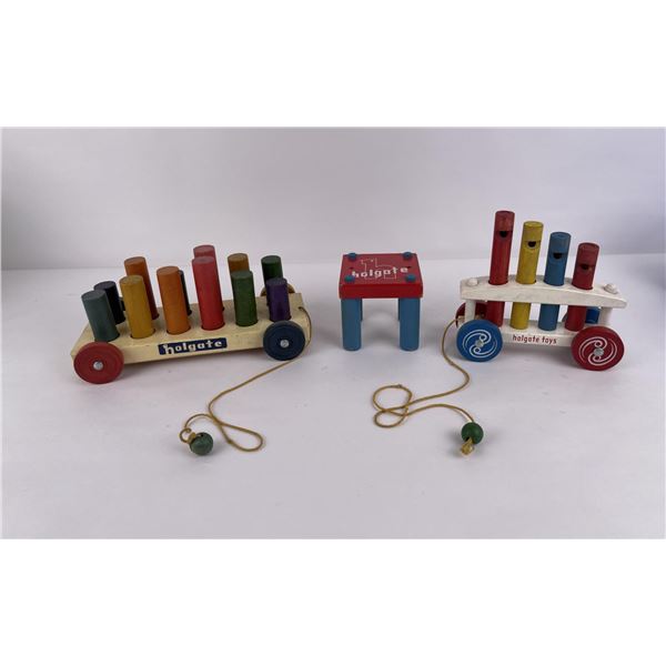 Collection of Holgate Wood Toys