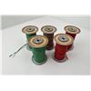 Image 1 : Group of Vintage Ribbon Rolls