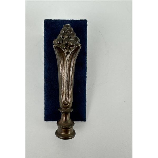 Large Metal Lamp Finial