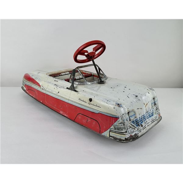 Vintage Marx Electric Sportster Ride On Toy