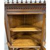 Image 6 : Victorian Carved Oak Corner Cupboard