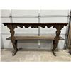 Image 12 : Early Carved Walnut Gothic Style Bench