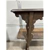 Image 16 : Early Carved Walnut Gothic Style Bench