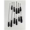 Image 1 : Collection of Snap on Black Handle Screwdrivers