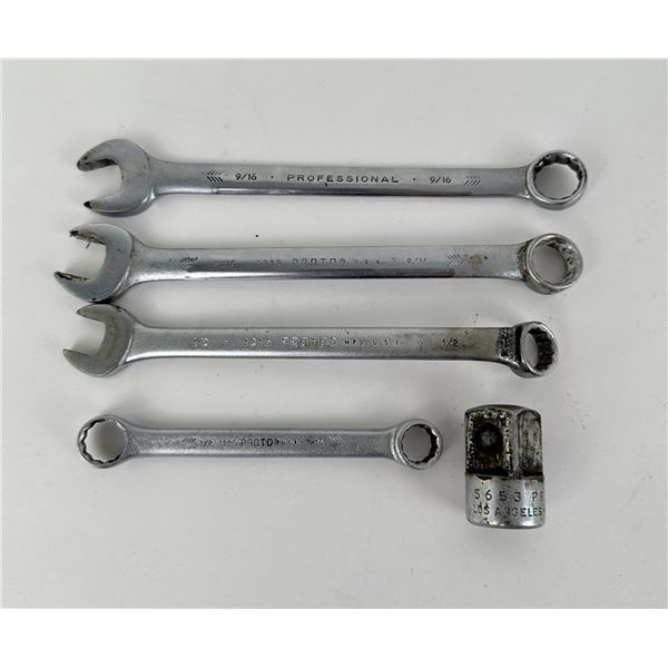 Proto Wrenches Tool Lot