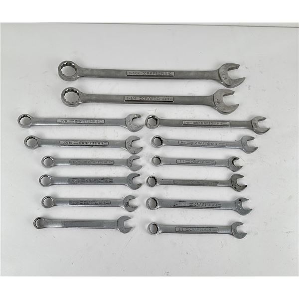 Group of Craftsman Combination Wrenches