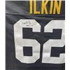 Image 7 : Tunch Ilkin Pittsburgh Steelers Autographed Jersey