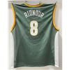 Image 1 : Luke Ridnour Seattle Supersonics Signed Jersey