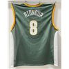 Image 1 : Luke Ridnour Seattle Supersonics Signed Jersey