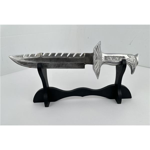 Mexican Aluminum Handle Bowie Knife