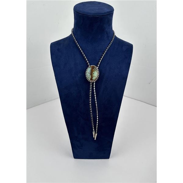 Chrysocolla Bolo Tie