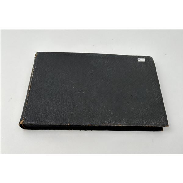 Antique Photo Album Indians Motorcycles Western