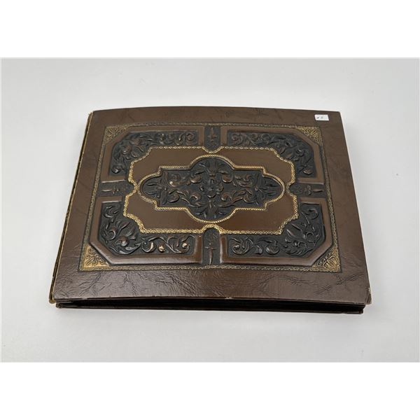 Antique Photo Album Yellowstone Grand Tetons