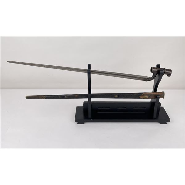 British 5-70 Martini Henry Bayonet w/ Scabbard
