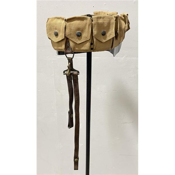 Mills 1903 9 Pocket Cartridge Belt w/ Saber Hanger