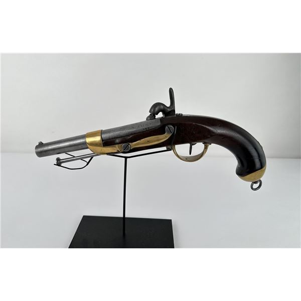 French Model 1822 T bis Percussion Pistol