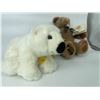 Image 2 : Gund Brown Bear & Zoo Berlin Polar Bear