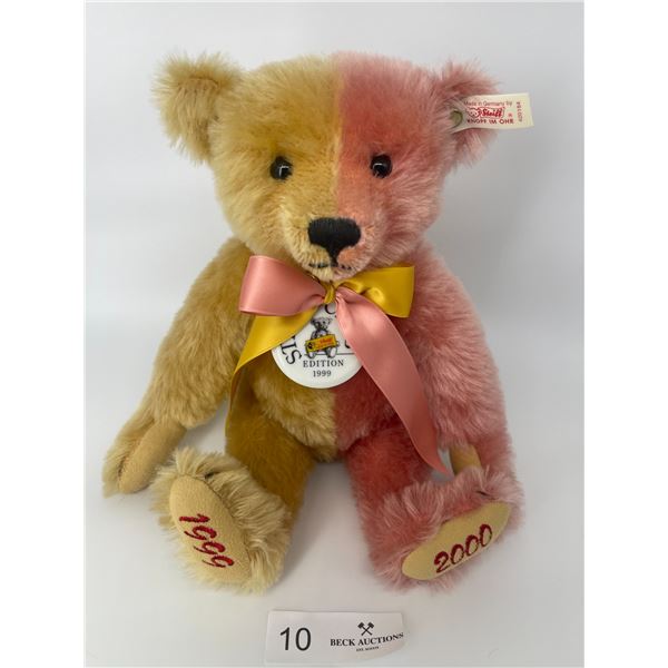 Steiff Millenium Bear Limited Edition 1999-2000 9T Sitting