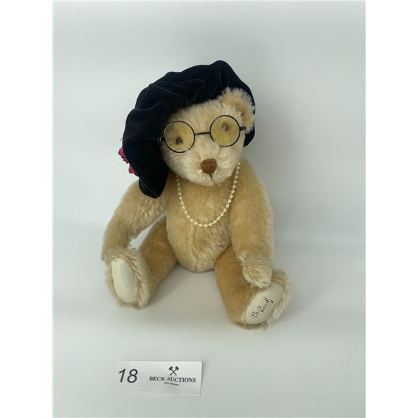 Hand Crafted Steiff Style Bear Jimmy 1992 Sherwood Park Alberta 10T