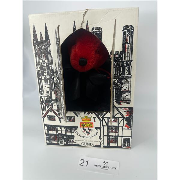 Gund Canterberry Bears Montegue 9786 In Box 27/200 9T