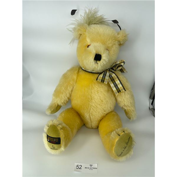 Gund Canterbury Bears 5/50 Teddy Yellow 15T