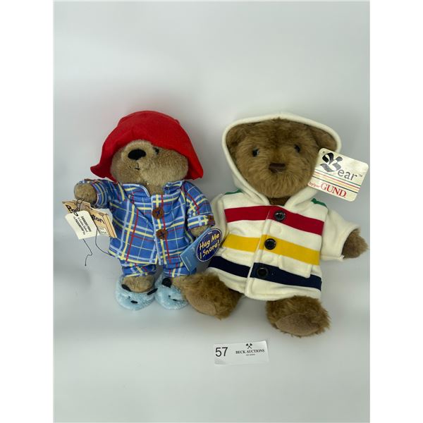 Gund Bay Bear & Paddington Bear