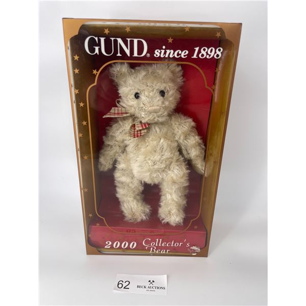 Gund 2000 Collectors Bear In Box 9T