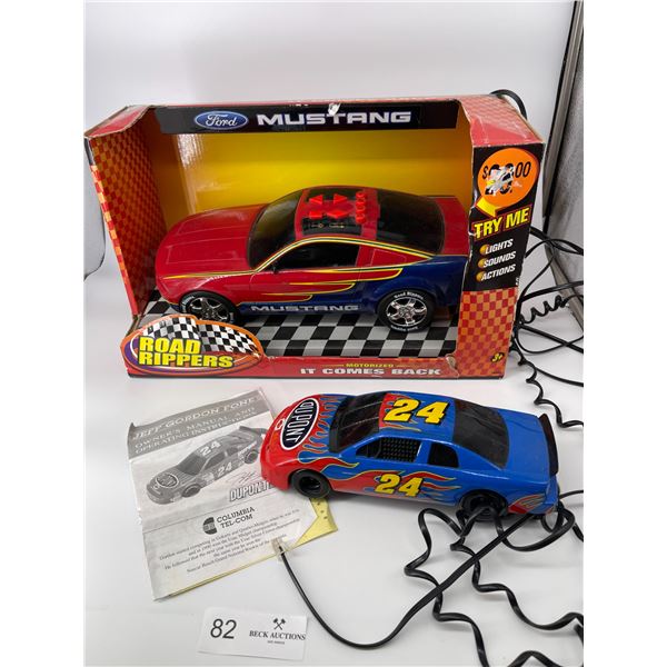 Mustang Road Rippers & Jeff GordonDupont Toy Race Car Phone