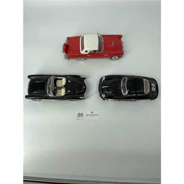 Diecast Corvette - Window Frame Cracked Thunderbird Porsche 9L
