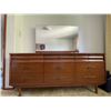Image 1 : Mid Century Modern Vanity Bevelled Mirror 66L x 18D x61T