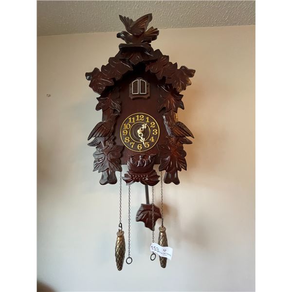 Cuckcoo Clock Battery Operated 28T